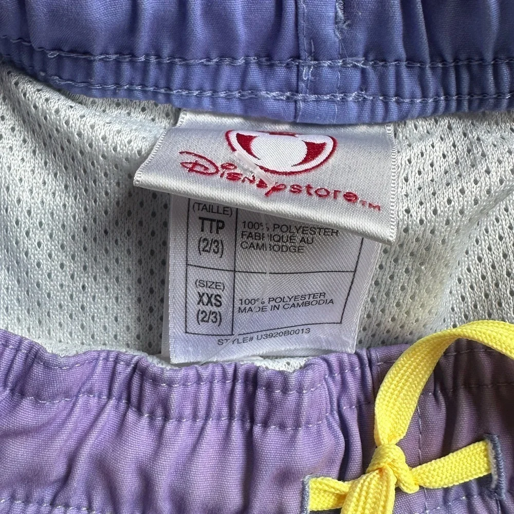 Disney Store Mickey Mouse Surfing Swim Trunks Boys XXS 2/3